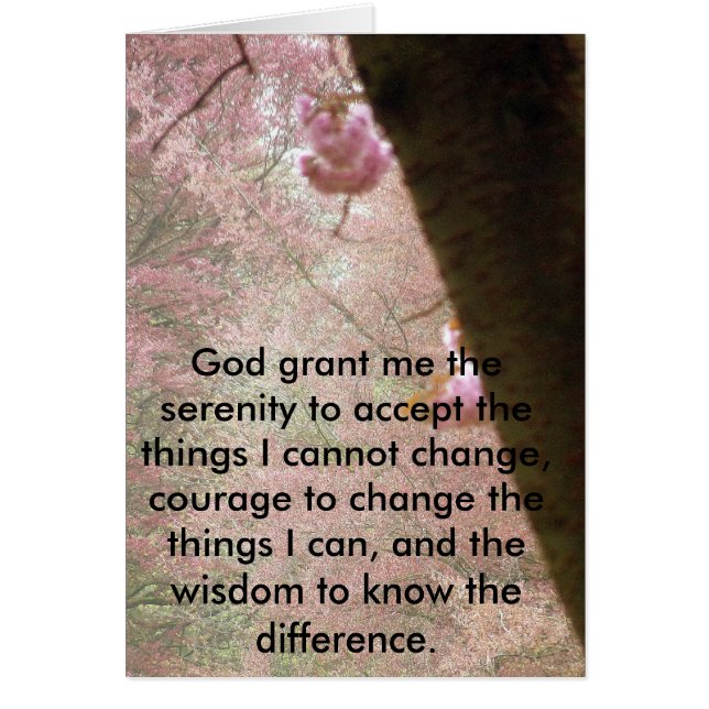 Flores De Rosa Y Verso De Serenidad (Frente)