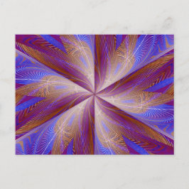 FLORES DE SALVAJE EN LA postal ESPIRAL 5