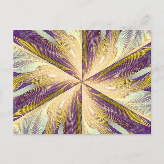 FLORES DE SALVAJE EN LA postal SPIRAL 2 (Anverso)