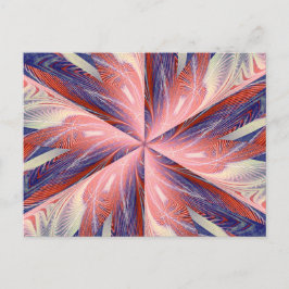 FLORES DE SALVAJE EN LA postal SPIRAL 7