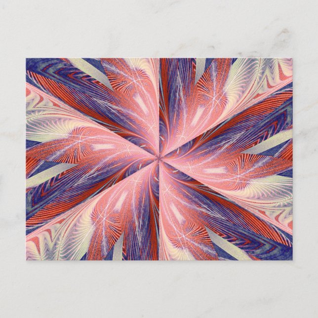 FLORES DE SALVAJE EN LA postal SPIRAL 7 (Anverso)