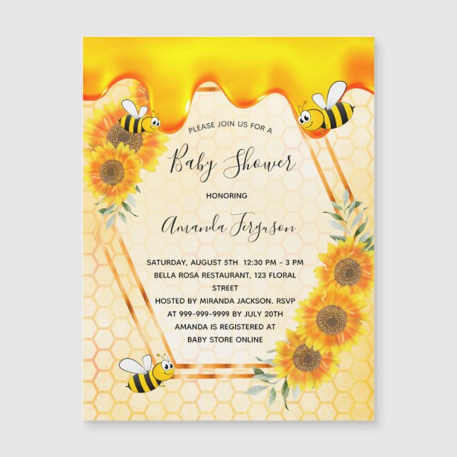 Flores de sol de abejas de burbuja mamá a bebe duc (Anverso)