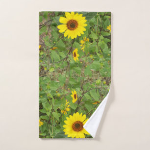 Flores De Sol En El Viento, Toalla De Mano