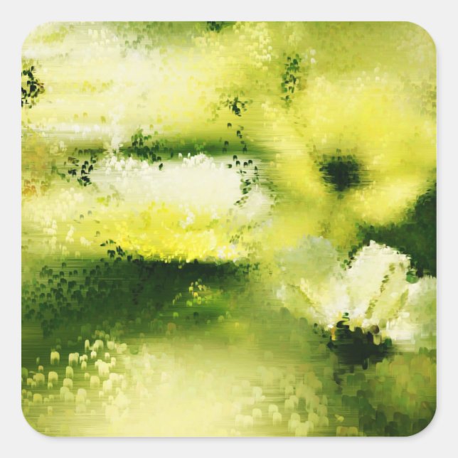 Flores De Sueño En La Lluvia 2 - Pegatinas De Pint (Anverso)