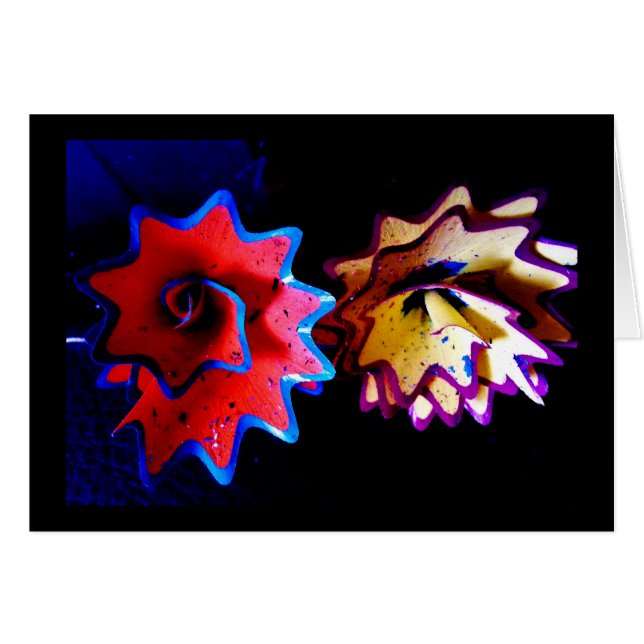 Flores de tiras de lápiz (Anverso (Horizontal))