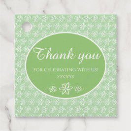 Flores de Tuberea Etiquetas personalizadas de la f