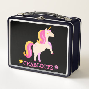 Flores de Unicornio Personalizadas Rosa