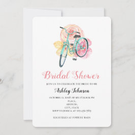 Flores de verano invitación a la ducha de novia. B