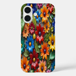 Flores de vidrio coloridas #3 - Fundas para iPhone