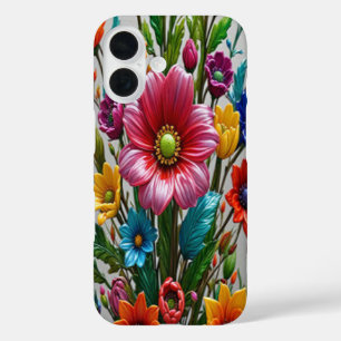 Flores de vidrio coloridas #9 - Fundas para iPhone