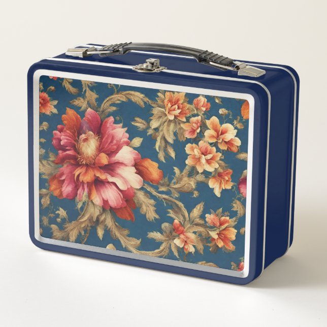 Flores de Vintage Grande italianas exquisitas (Anverso)