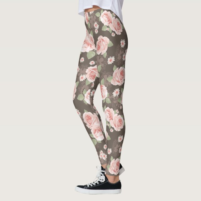 Flores Decor 80 Leggings (Izquierda)