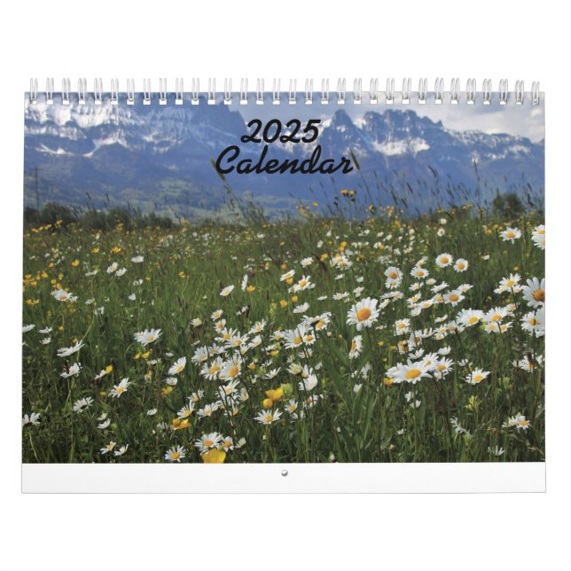 Flores del calendario 2025 archivadas (Tapa)