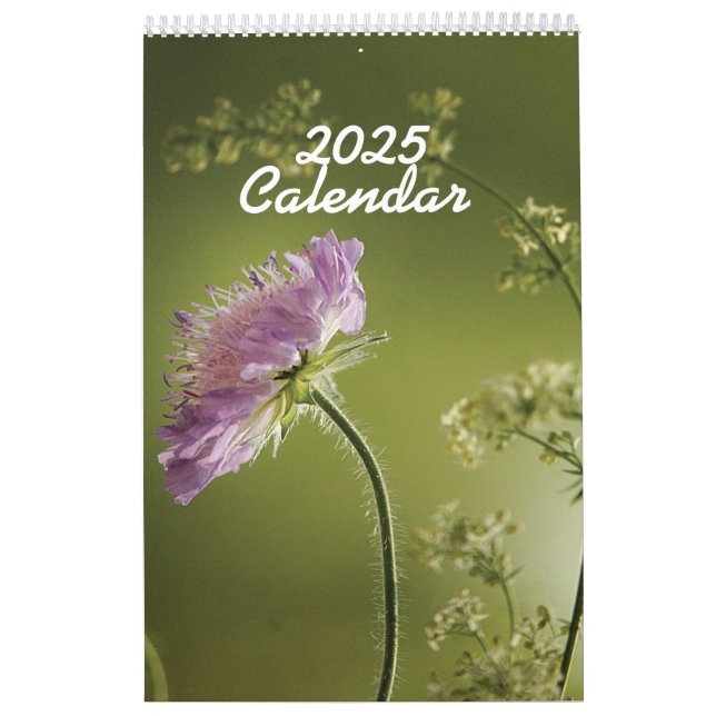 Flores del calendario 2025 archivadas (Tapa)