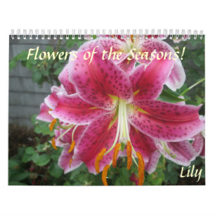 Flores del calendario de estaciones