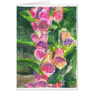 Flores del guante del Fox