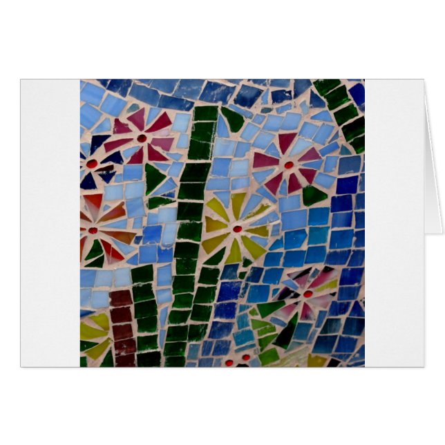 Flores del mosaico (Anverso (Horizontal))