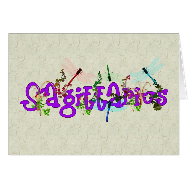 Flores del sagitario (Anverso (Horizontal))