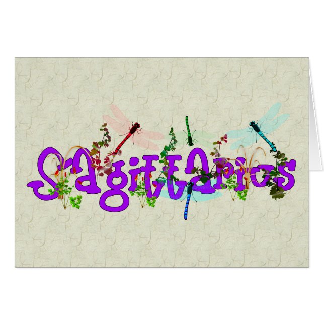 Flores del sagitario (Anverso (Horizontal))