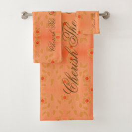 Flores doradas y marrones