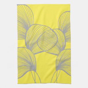 Flores, el color de la toalla de baño portátil del
