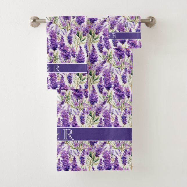 Flores elegantes de lavanda (In situ)