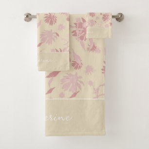 Flores elegantes y modernas Rubor Crema rosa