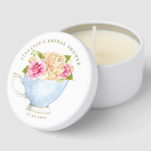 Flores en Acuarela en Taza de Té para Desayuno Nup