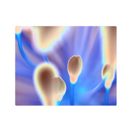 Flores en el espacio en movimiento Impresión flora