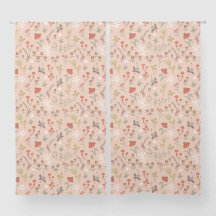 Flores en estilo de arte folclórico