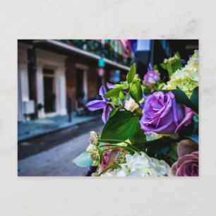 Flores en la postal de la cuarta parte