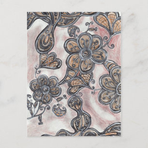 Flores en la postal de Marte