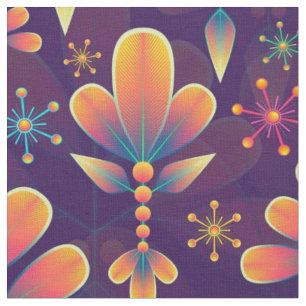 flores en tela de flor