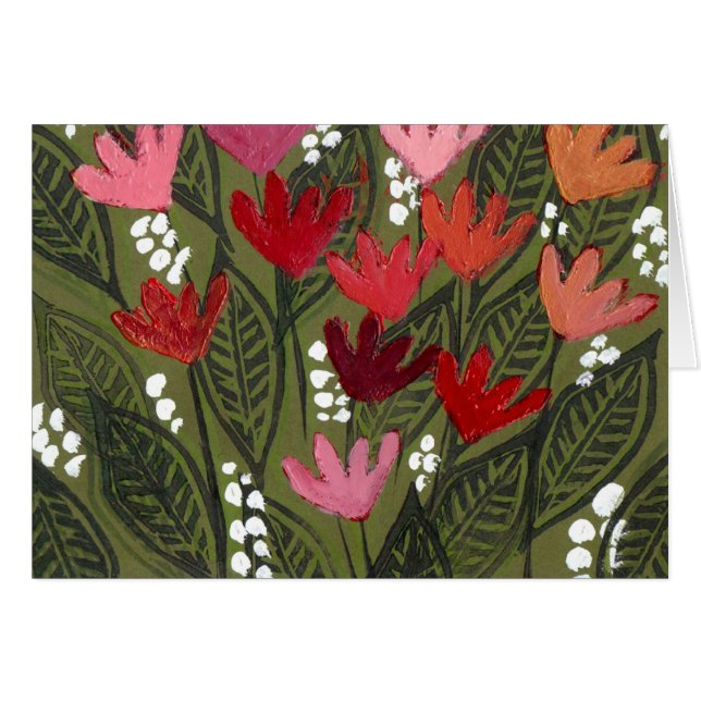 Flores en un campo de ensueño (Anverso (Horizontal))