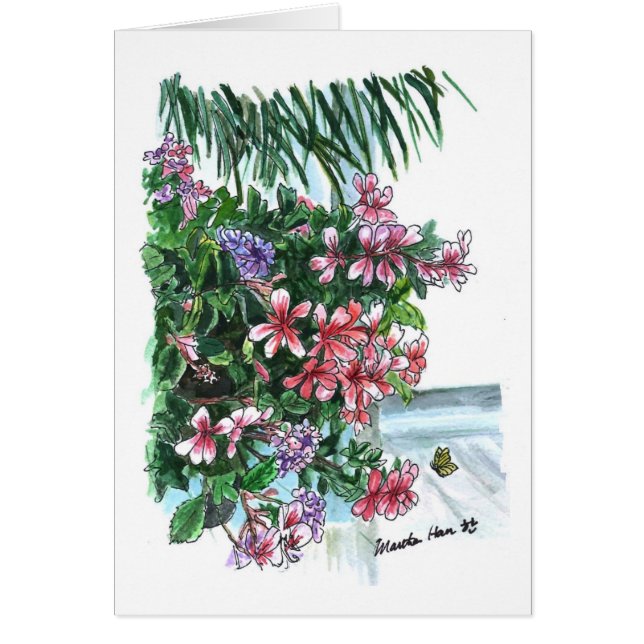 Flores en una calle (Frente)