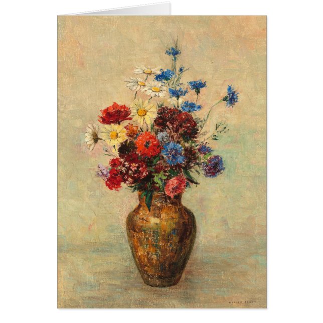 Flores en una vasa, c.1910 (Frente)