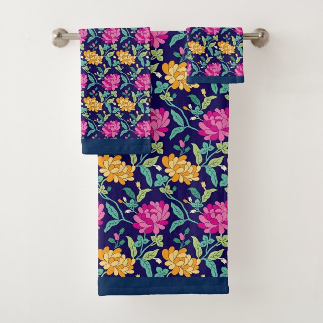 Flores Florales Elegantes Vegetación De Cueros Ama (In situ)