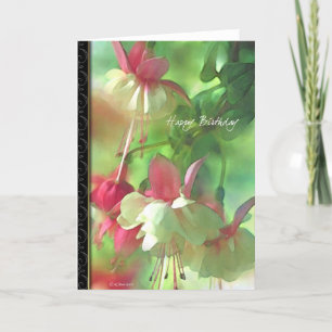 Flores Flores Flores Flores florales Tarjeta de cu