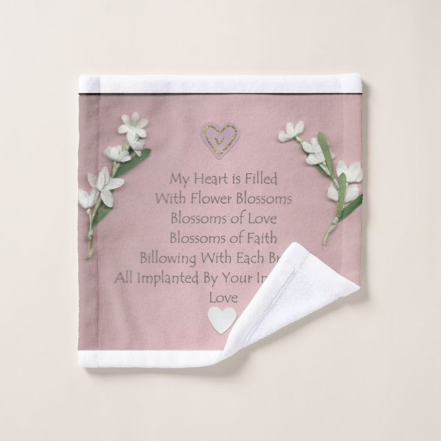 Flores Flores Láminas De Tela (Toallita)