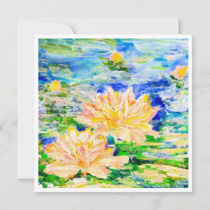 Flores flotantes