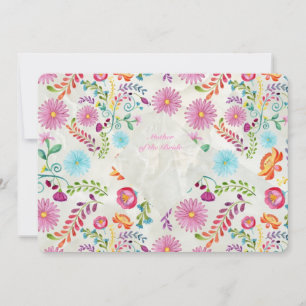 Flores Folclóricas Regalo para la Madre de la Novi