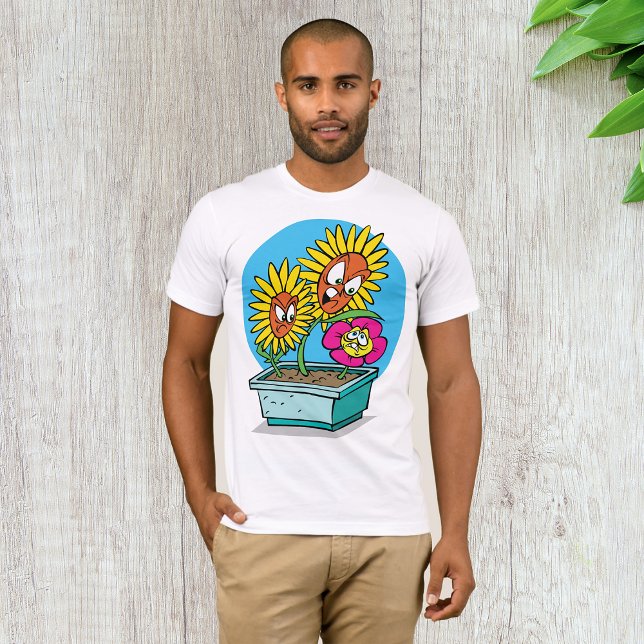 Flores furiosas ponen camiseta (Subido por el creador)