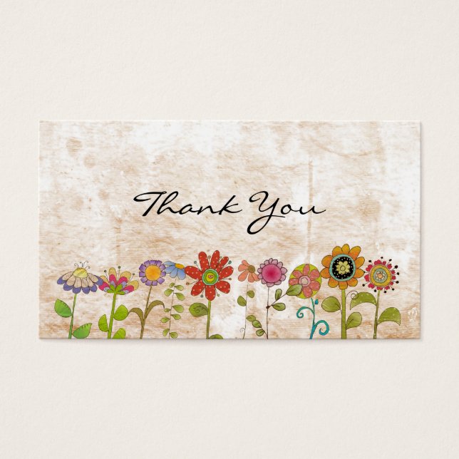 Flores gracias (Frente)