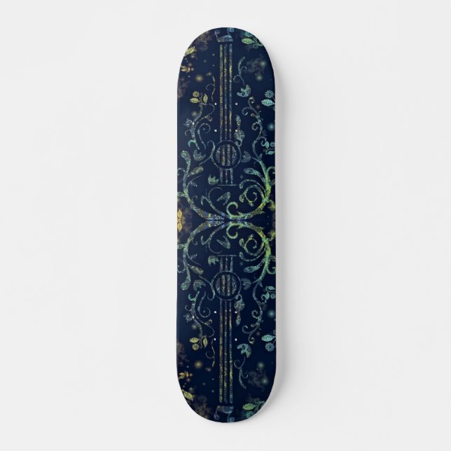 Flores Guitar Skateboard (Anverso )
