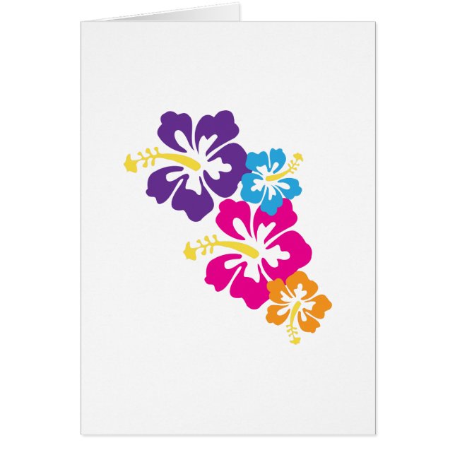 Flores hawaianas (Frente)