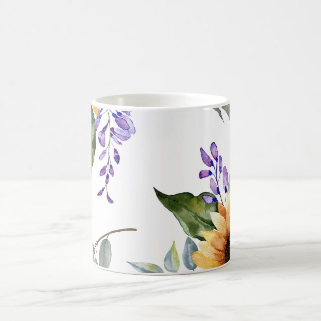 Flores impermeables: una taza que se siente como l (Centro)