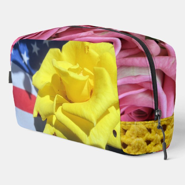 Flores Imprimir Cortar Bolsa Nueva (Esquina derecha)