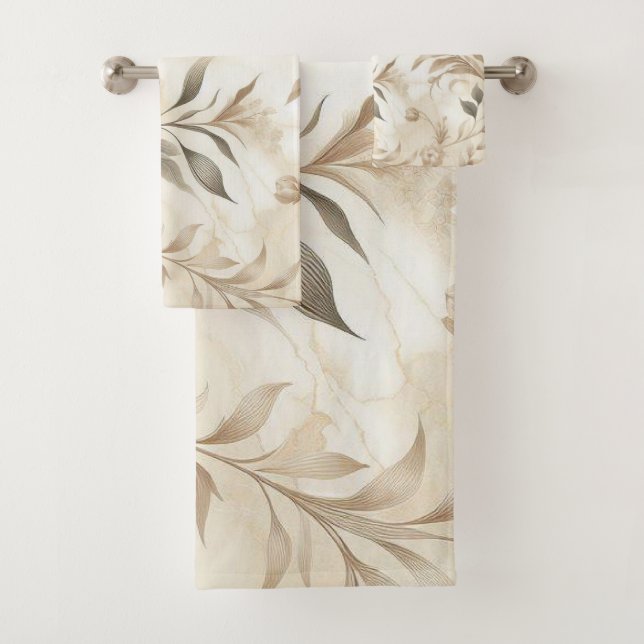 Flores Jardín 26 Toallas De Baño (In situ)