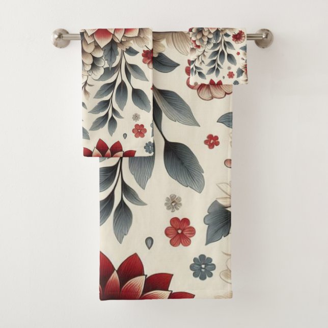 Flores Jardín 30 Toallas De Baño (In situ)