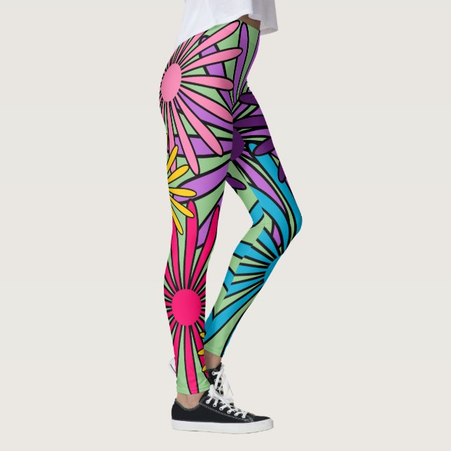 Flores leggings (Derecha)
